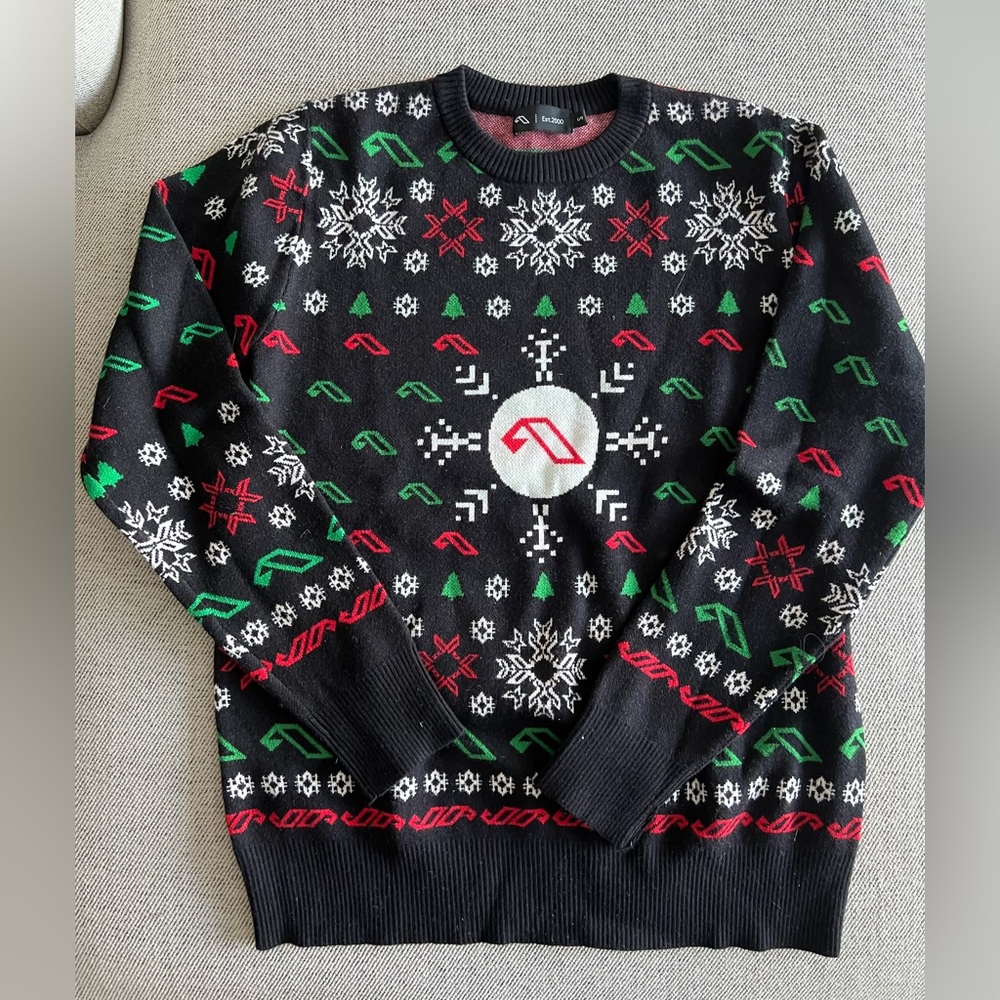Anjunabeats Holiday Sweater 2021 NWOT